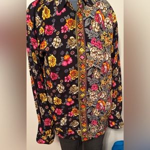 Vintage 1990 unisex button down dress shirt